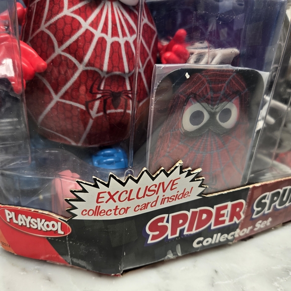 Mr Potato Head Spiderman Spider Spud Collector Set, SpiderMan 3 From 2006, NEW! - Picture 4 of 16